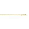 Thumbnail Image 2 of 1.5mm Sparkle Chain Necklace in Hollow 10K Gold - 20”
