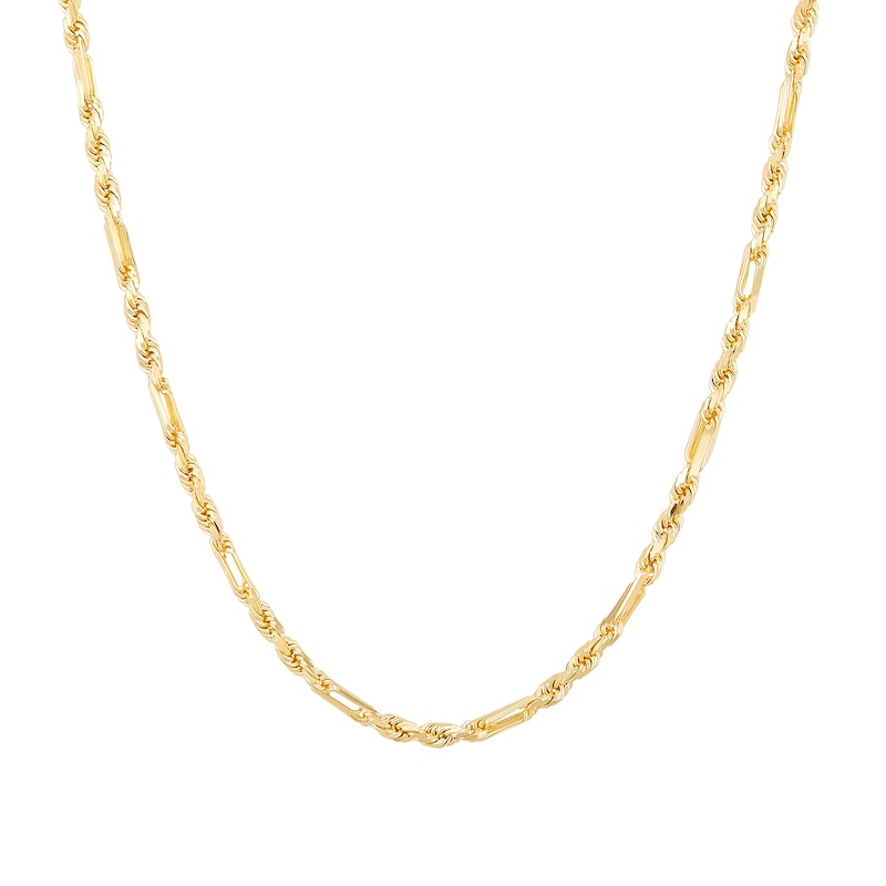 Main Image 1 of 1.8mm Diamond-Cut Milano Rope Chain Necklace in Solid 10K Gold