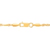 Thumbnail Image 3 of 1.8mm Diamond-Cut Milano Rope Chain Necklace in Solid 10K Gold