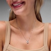 Thumbnail Image 2 of Unstoppable Love™ 0.50 CT. T.W. Certified Lab-Grown Diamond Loop Pendant in 10K White Gold (F/SI2)