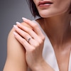 Thumbnail Image 2 of Vera Wang Men's 0.37 CT. T.W. Baguette-Cut Diamond Five Stone Band in 14K Gold