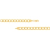 Thumbnail Image 4 of 5.1mm Curb Chain Necklace and Bracelet Set in Hollow 10K Gold