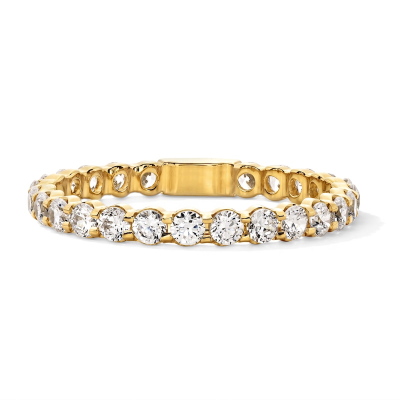 Main Image 1 of 1.00 CT. T.W. Certified Lab-Grown Diamond Eternity Band in 14K Gold (F/VS2)