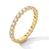 Thumbnail Image 2 of 1.00 CT. T.W. Certified Lab-Grown Diamond Eternity Band in 14K Gold (F/VS2)