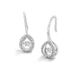Unstoppable Love™ 0.30 CT. T.W. Certified Lab-Grown Diamond Drop Earrings in Sterling Silver (F/SI2)