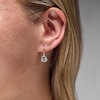 Thumbnail Image 2 of Unstoppable Love™ 0.30 CT. T.W. Certified Lab-Grown Diamond Drop Earrings in Sterling Silver (F/SI2)