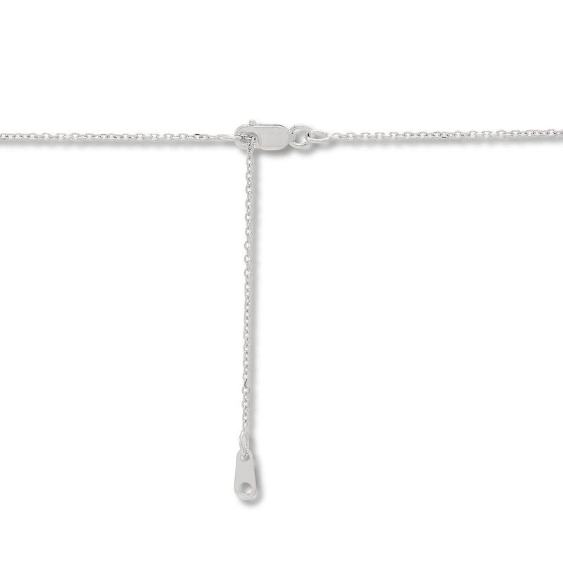 Freshwater Cultured Pearl and 0.14 CT. T.W. Lab-Grown Diamond Pendant in Sterling Silver (F/SI2)