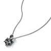 Thumbnail Image 4 of Enchanted Disney Villains Jafar Onyx and 0.065 CT. T.W. Black Diamond Heart Snake Pendant in Black Sterling Silver - 19”