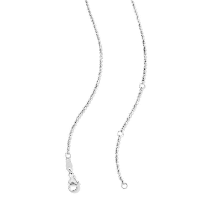 Shooting Star 2.00 CT. T.W. Certified Lab-Grown Diamond "Y" Necklace in Sterling Silver (F/VS2)