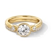 Thumbnail Image 1 of 1.50 CT. T.W. Certified Lab-Grown Diamond Bridal Set in 14K Gold (F/VS2)