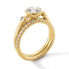 Thumbnail Image 3 of 1.50 CT. T.W. Certified Lab-Grown Diamond Bridal Set in 14K Gold (F/VS2)