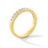 Thumbnail Image 3 of 1.00 CT. T.W. Emerald-Cut Certified Lab-Grown Diamond Band in 14K Gold (F/VS2)