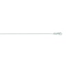 Thumbnail Image 2 of 1.1mm Cable Chain Necklace in Semi-Solid 10K White Gold - 20”