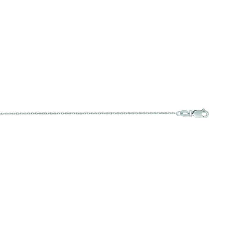 1.1mm Cable Chain Necklace in Semi-Solid 10K Gold