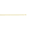 Thumbnail Image 2 of 5.3mm Curb Chain Necklace in Hollow 10K Gold - 22"