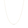 Thumbnail Image 1 of 1.1mm Cable Chain Necklace in Semi-Solid 10K White Gold - 18”