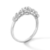 Thumbnail Image 2 of 0.25 CT. T.W. Certified Lab-Grown Diamond Heart Promise Ring in 10K White Gold (F/VS2)