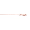 Thumbnail Image 2 of 1.1mm Cable Chain Necklace in Semi-Solid 10K Rose Gold - 20”