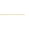 Thumbnail Image 2 of 4.0mm Rope Chain Bracelet in Solid 10K Gold - 8”