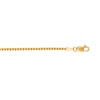 Thumbnail Image 2 of 1.4mm Box Chain Necklace in Semi-Solid 10K Gold - 22”