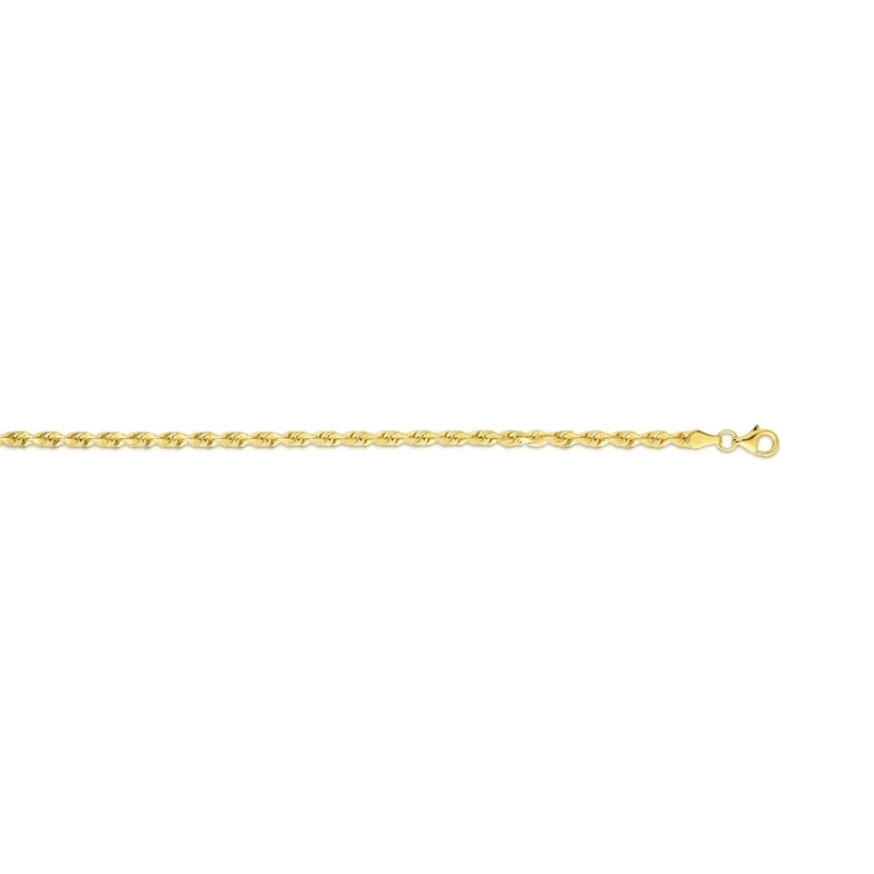 4.0mm Rope Chain Necklace in Solid 10K Gold