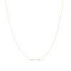 Thumbnail Image 1 of 0.45mm Box Chain Necklace in Semi-Solid 10K Gold - 20"