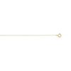 Thumbnail Image 2 of 0.45mm Box Chain Necklace in Semi-Solid 10K Gold - 20"