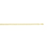 Thumbnail Image 2 of 5.3mm Curb Chain Necklace in Hollow 10K Gold - 24”