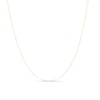 Thumbnail Image 1 of 0.45mm Box Chain Necklace in Semi-Solid 10K Gold - 18”