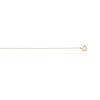 Thumbnail Image 2 of 0.45mm Box Chain Necklace in Semi-Solid 10K Gold - 18”