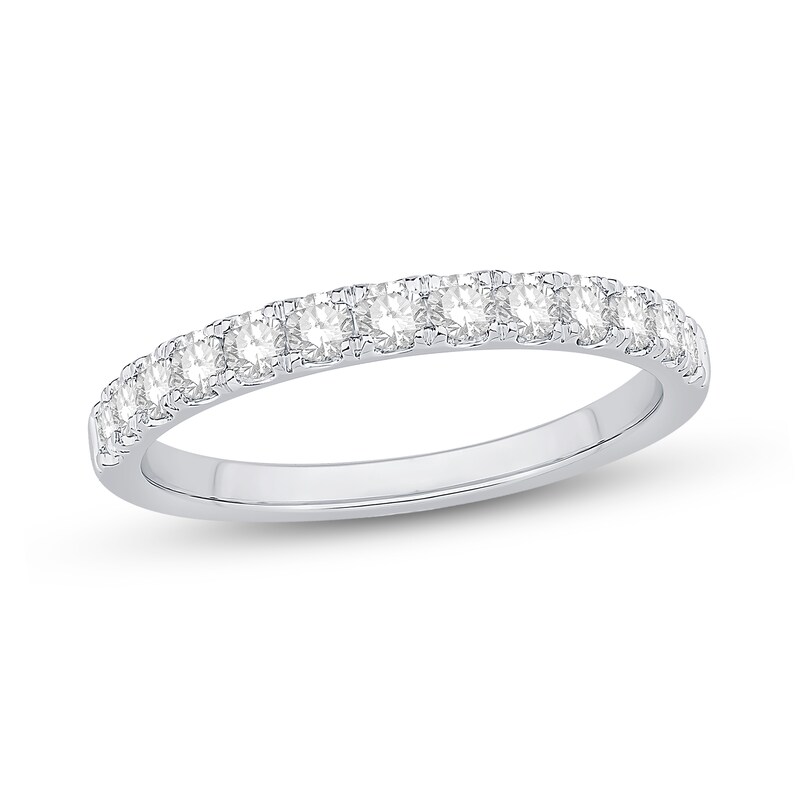 Main Image 6 of 1.95 CT. T.W. Princess-Cut Diamond Quad Bridal Set in 14K White Gold
