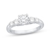 Thumbnail Image 1 of 1.18 CT. T.W. Diamond Five-Stone Engagement Ring in 14K White Gold