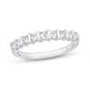 Thumbnail Image 1 of 0.69 CT. T.W. Princess-Cut Diamond Anniversary Band in 14K White Gold