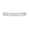 Thumbnail Image 4 of 0.69 CT. T.W. Princess-Cut Diamond Anniversary Band in 14K White Gold
