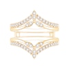 Thumbnail Image 4 of 0.45 CT. T.W. Diamond Marquise Detail Enhancer Ring in 14K Gold