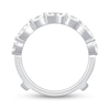 Thumbnail Image 3 of 1.45 CT. T.W. Marquise and Round-Cut Diamond Enhancer Ring in 14K White Gold
