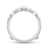 Thumbnail Image 3 of 1.45 CT. T.W. Pear-Shaped and Marquise-Cut Diamond Enhancer Ring in 14K White Gold
