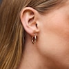Thumbnail Image 2 of 23.0mm Twist Hoop Earrings in Hollow 10K Gold