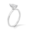 Thumbnail Image 3 of 1.00 CT. Pear-Shaped Certified Lab-Grown Diamond Solitaire Engagement Ring 14K White Gold (F/VS2)