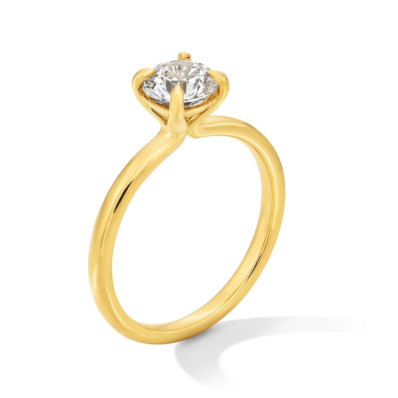 Main Image 2 of 1.00 CT. Certified Lab-Grown Diamond Solitaire Ring in 14K Gold (F/VS2)