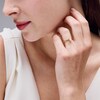 Thumbnail Image 2 of 0.50 CT. Oval Certified Lab-Grown Diamond Solitaire Ring in 14K Gold (F/VS2)