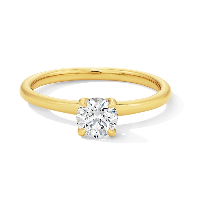 0.50 CT. Lab-Grown Diamond Solitaire Ring in 14K Gold (F/VS2)