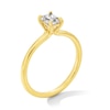 Thumbnail Image 3 of 0.50 CT. Radiant-Cut Certified Lab-Grown Diamond Solitaire Ring in 14K Gold (F/VS2)