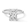 Thumbnail Image 1 of 3.00 CT. Radiant-Cut Certified Lab-Grown Diamond Solitaire Ring in 14K White Gold (F/VS2)