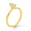 Thumbnail Image 3 of 0.50 CT. Pear-Shaped Certified Lab-Grown Diamond Solitaire Ring in 14K Gold (F/VS2)