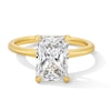 Thumbnail Image 1 of 3.00 CT. Radiant-Cut Certified Lab-Grown Diamond Solitaire Ring in 14K Gold (F/VS2)