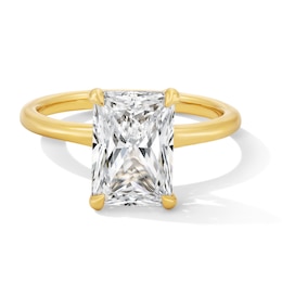 3.00 CT. Radiant-Cut Certified Lab-Grown Diamond Solitaire Ring in 14K Gold (F/VS2)