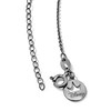 Thumbnail Image 5 of Enchanted Disney Villains Maleficent 0.065 CT. T.W. Black Diamond Feather Pendant in Black Sterling Silver - 19"