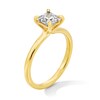 Thumbnail Image 2 of 1.00 CT. T.W. Princess-Cut Certified Lab-Grown Diamond Solitaire Engagement Ring 14K Gold (F/VS2)