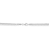 Thumbnail Image 3 of Octagon-Shaped Onyx Layered Necklace in Sterling Silver - 22”